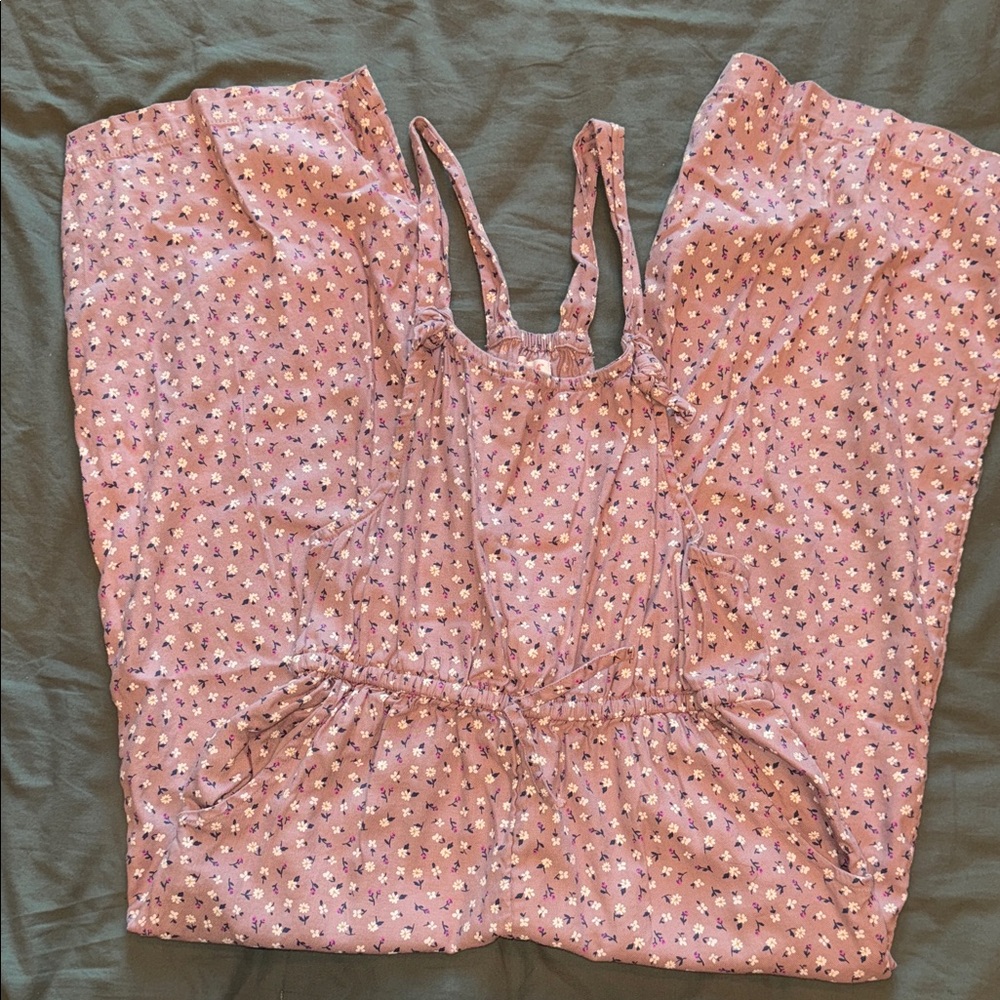 Cat & Jack Floral Patterned Romper